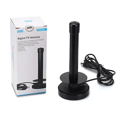 £11.95 • Buy High Gain HD Freeview TV Aerial HD DAB FM Magnetic Base Antenna Indoor Outdoor