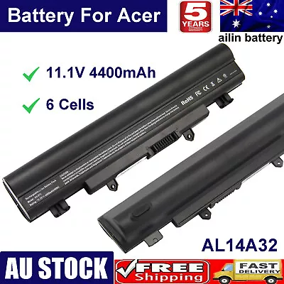 AL14A32 Battery For Acer Aspire E5-571 E5-411 E5-421 E5-572G E14 E15 V3-571G NEW • $30.99