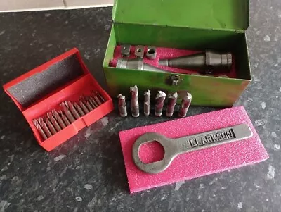 Enginering Tools Clarkson Autolock Chuck X2  40 INT + Exstra Milling Cutters  • £40