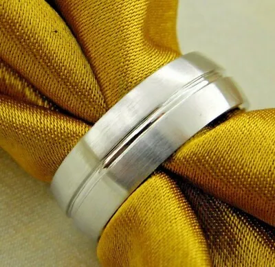 Triton Cobalt Tungsten Band Ring  Comfort Fit Men's Wedding Band SZ 10 #C • $54.99