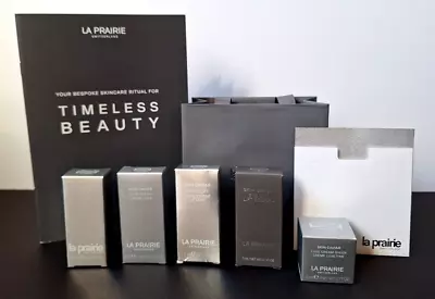 La Prairie Skin Caviar Samples With Gift Bag And Skincare Routine Booklet • $98