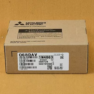 One New D/A Converter Unit Mitsubishi In Box Q68DAV Free Shipping • $368.40