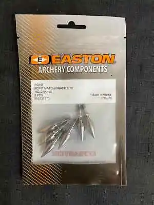 Easton Match Grade Field Points 6 Pack Multiple Sizes BRAND NEW • $12.50