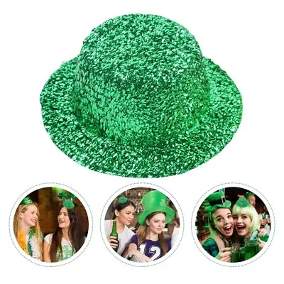  6 Pcs Irish Cuckold Felt Hat Baby Hair Bows Clips Accessories St Patricks Day • $7.97