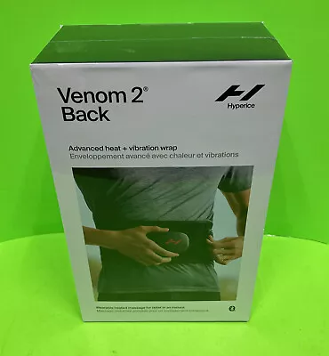 Hyperice Venom 2 Back Massage Belt - Black (22000 001-00) New Sealed • $129.95