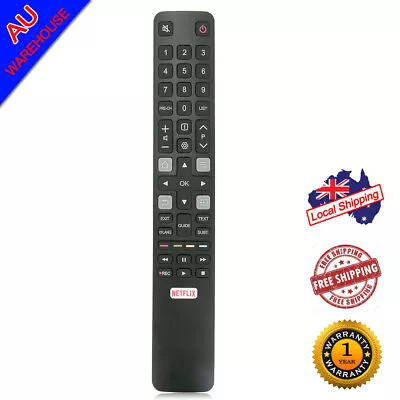 RC802N YAI2 06-IRPT45-GRC802N Remote For TCL TVs 43S6000FS 49S6000FS W Netflix • $11.89