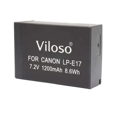 Proocam Viloso Lp-E17 Compatible Battery For Canon EOS-M3 750D 760D Camera (only • $110.34