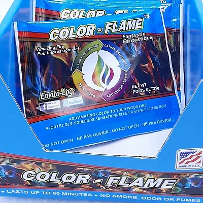 2 PACK - Enviro Log Color Flame Fire Magical Colored Colorful Flames NEW • $3.79