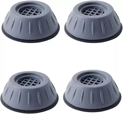 Foot Pads Washing Machine For Anti-vibration And Anti-Walk Washer & Dryer Legs P • £6.99