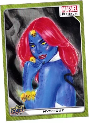 2023 Marvel Platinum Mystique Yellow Rainbow • $1.99