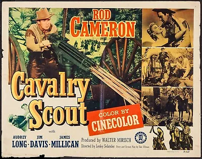 £3.50 • Buy Cavalry Scout Starring Rod Cameron - Public Domain - Disc Only