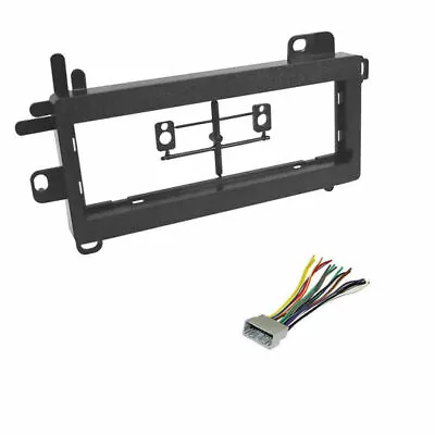 $21.90 • Buy Single DIN Dash Kit And Wire Harness For Select Chrysler, Dodge & Jeep Vehicles