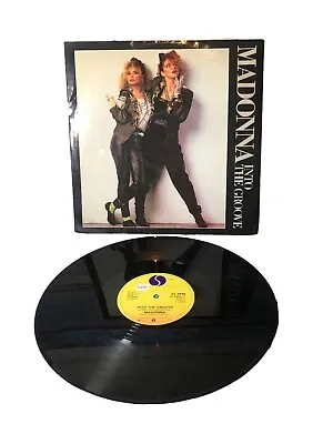 Madonna Into The Groove 12 Inch Vinyl Single W8934-t Vgc • £8.99