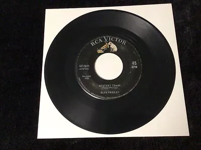 Elvis Presley 45 447-0600 Mystery Train/i Forgot To..gold Standard Dot Nm Beauty • $20