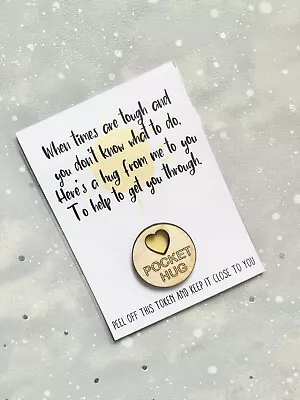 £3.80 • Buy Pocket Hug Heart Token Keepsake Gift