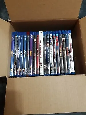 Marvel Cinematic Universe (MCU) Blu-ray Lot Movies From Phase 1-3  19 Movies • $174.99
