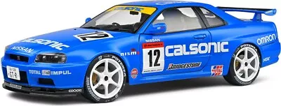 2000 Nissan GT-R (R34) Streetfighter Calsonic Tribute Blue In 1:18 Scale • $54.95