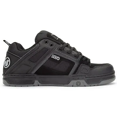 DVS Men's Comanche Low Top Sneaker Shoes Black/Charcoal Lifestyle Skate Stree • $166.96