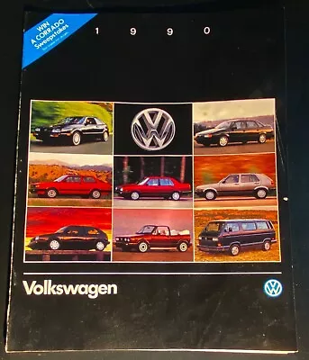 1990 Volkswagen VW Sales Brochure Corrado Passat Fox Golf Jetta GTI Cabriolet • $5.99