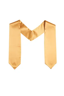 Graduation Honour Stole University Bachelor Master Academic Gold Choir Sash   • £6.66