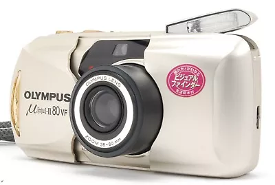 [Near MINT] Olympus μ Mju II 80 VF Point & Shoot 35mm Film Camera From JAPAN • $159.99