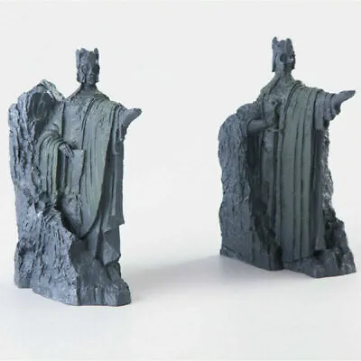 The Lord Of The Rings Hobbit The Gates Of Gondor Resin Statue Bookends Decor • $25.66