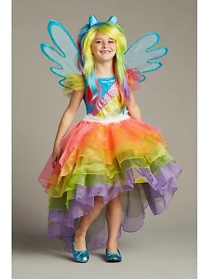 Nwt Chasing Fireflies 8 My Little Pony Rainbow Dash Costume/wings/tail/headband • $85.99