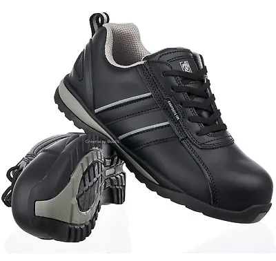 Mens Ultra Lightweight Safety Composite Toe Cap Womens Work Shoes Trainers Size • £24.70