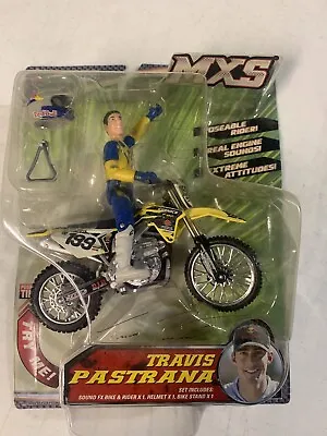 Travis Pastrana JAKKS Pacific MXS Action Figure 2010 Rare Brand New • $98