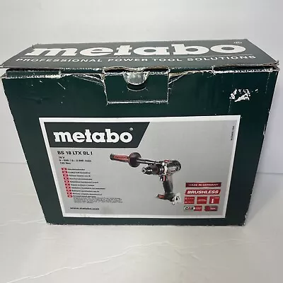 METABO BS 18 LTX BL Q I CORDLESS DRILL / SCREWDRIVER 18v BODY+Battery 602359840 • $175.12