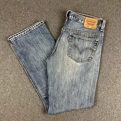 Levis 503 Bootcut Mens Denim Jeans Size 35/34 Blue #0227 • $34.99