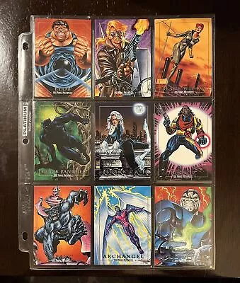 1992 Marvel Masterpieces Singles - Pick Your Card - Complete Your Set - 1 - 100 • $1.25