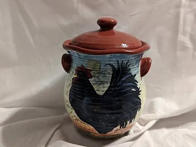Susan Winget  Le Rooster  8.5  Canister By Certified International - PRE-OWNED  • $31.93