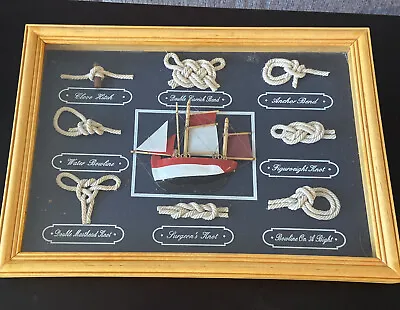 Nautical Knots In Display Case • £36.63