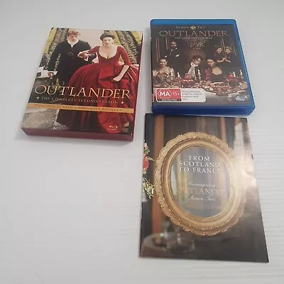 Outlander Season 2 (Blu-Ray)   Includes 32 Page Booklet. GC. Region ABC  • $16