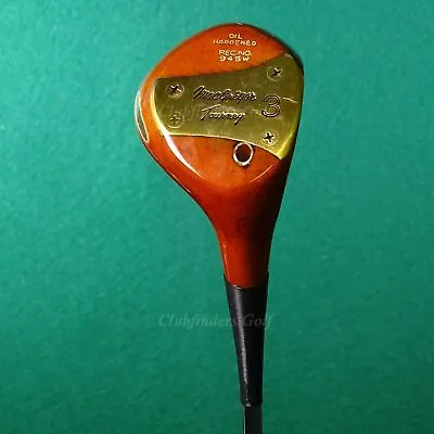 VINTAGE MacGregor Tourney OH 945W Tommy Armour Persimmon 3 Wood Steel REFINISHED • $71.49