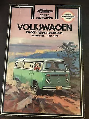 VW Volkswagen Bus Transporter 1961-1979 Tune-up Shop Service Repair Manual Book • $49.99