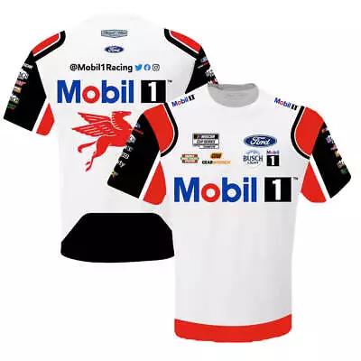 Personalized NASCAR Kevin Harvick Sublimated Mobil 1 AOP T-Shirt Size S-5XL • $9.90