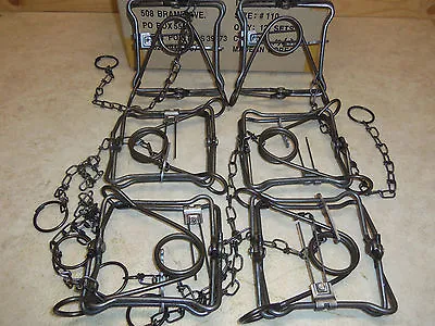 6 New Duke 110 Body Grip Traps Trapping Weasel Muskrat Mink 0400 Nuisance  • $43.95