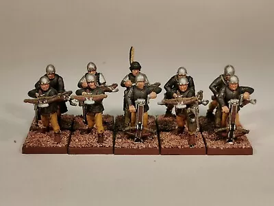 X10 Perry Minatures War Of The Roses 28mm Crossbowmen. Painted  • £30