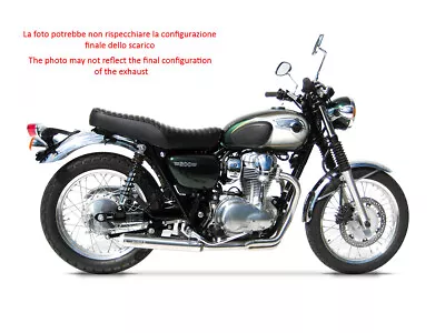 Exhaust Zard Cross Stainless Steel Racing Kawasaki W 800 2010 - 17 • $1458.73