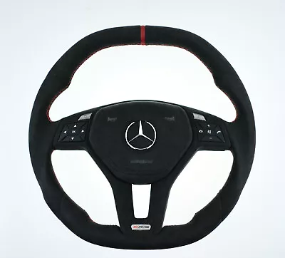 Mercedes Custom Steering WheeI Flat Top Bottom AMG W212 W218 W204 W464 W207 Etc • $1399.90