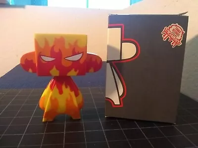 KIDROBOT 5  PVC Mad L  Flame Rare 2004 • $85