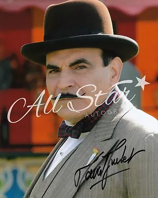 POIROT - David Suchet Signed Photograph 02 (SCHT) • £50