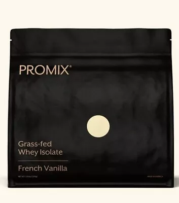 Promix Whey Protein Isolate Powder French Vanilla  2.5lb Bulk - Grass-Fed & 100% • $64.99