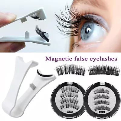 Reusable Magnetic Eyelashes Magnet Clip Set Lash Curler Lashes Extension New • $8.57