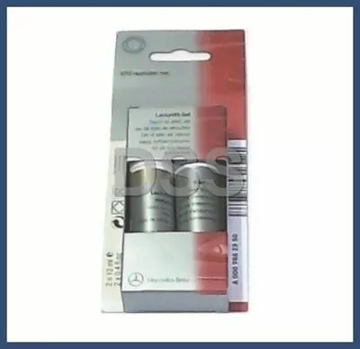 New Genuine Mercedes Benz 2 Part Touch Up Paint 702 Smoke Silver 00098623509702 • $31.09