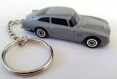 Keychain Aston Martin DB5 Silver James Bond 007 Goldfinger Rare Key Chain • $27.99
