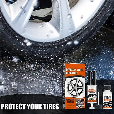 $11 • Buy Alloy Wheel Repair Kit Rim Car Auto Scratch Removal Dent Kerb Rash Remove