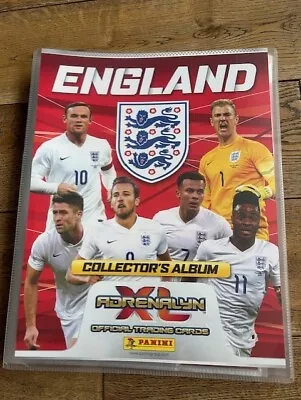 Complete Panini 2016 England Adrenalyn XL 6 Limited Editions Collectors Binder • £79.99